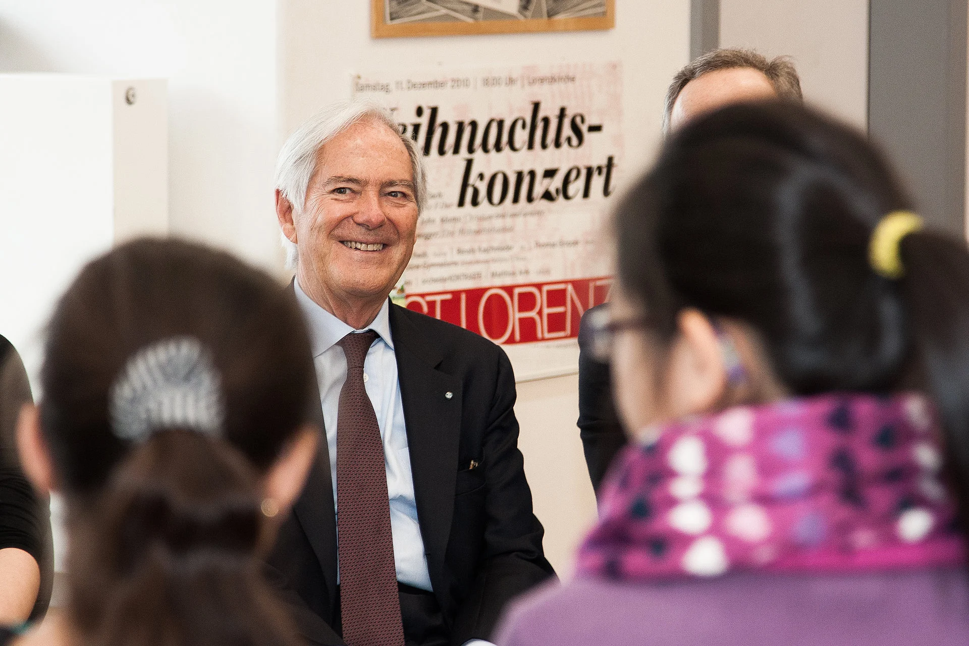 Roland Berger besucht die Profilklassen - Roland Berger Stiftung